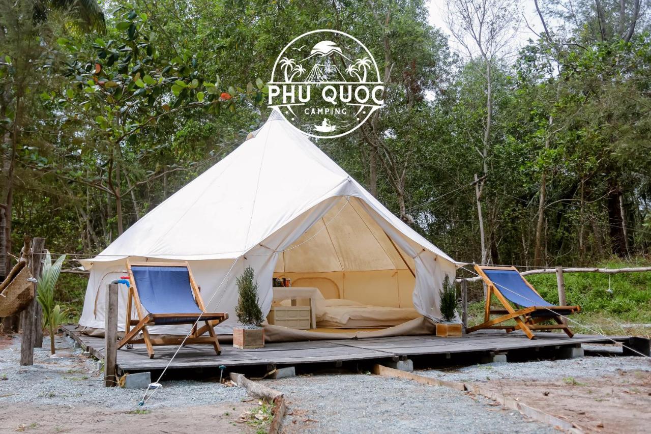 Phu Quoc Camping Bed and Breakfast Esterno foto