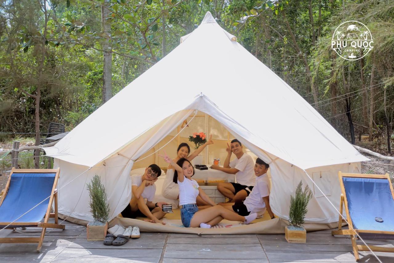 Phu Quoc Camping Bed and Breakfast Esterno foto